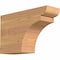 Ekena Millwork Yorktown Smooth Rafter Tail, Western Red Cedar, 3 1/2"W x 8"H x 12"L RFT04X08X12YOR00SWR - alternate 1